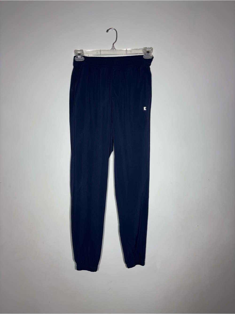 Everlane Performance Jogger Pants Navy Blue Size S Elastic Waist Athleisure